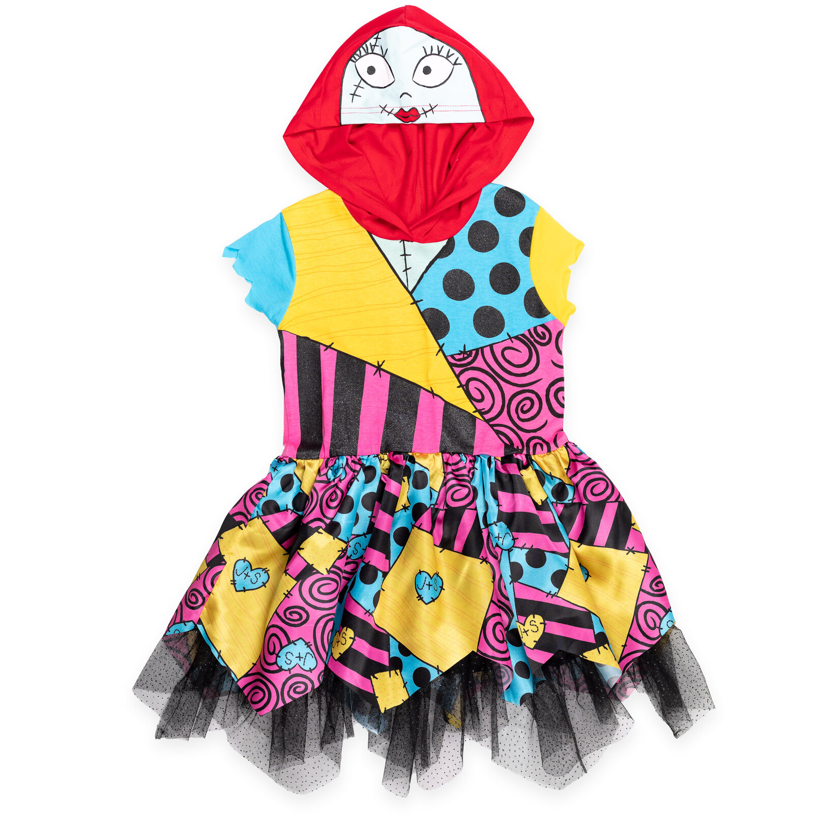 Disney Nightmare Before Christmas Sally Big Girls Dress Toddler to Big Kid